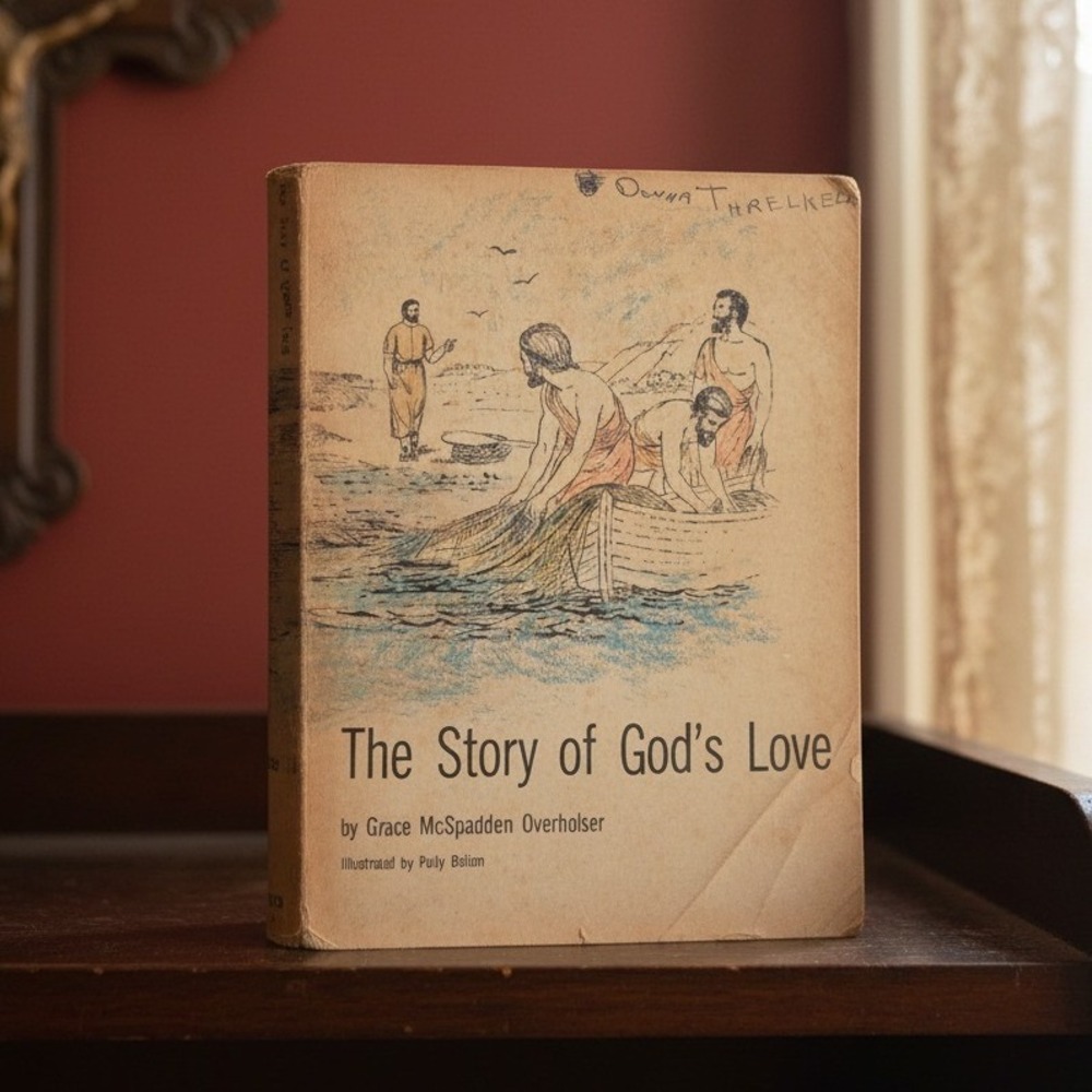1964‎ The Story of Gods Love Grace McSpadden Overholser Polly Bolian CLC Press